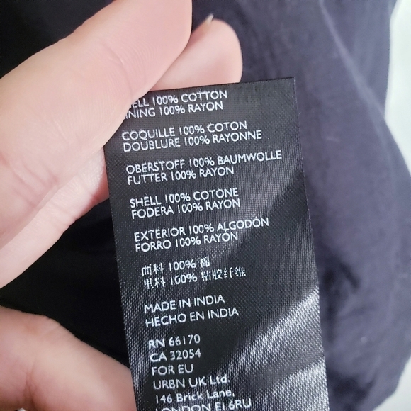 Free People Hailey Black Ruffle Babydoll Mini Dress - Picture 4 of 9